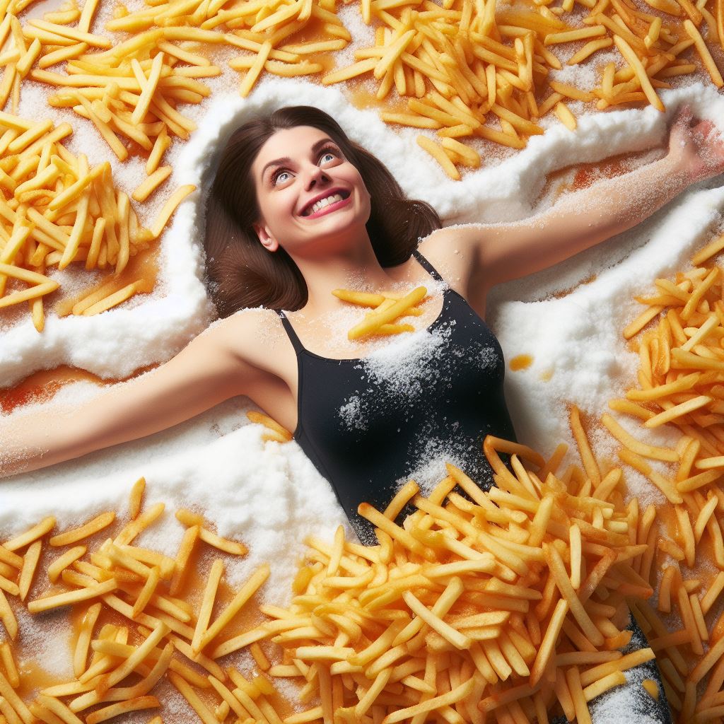 A true fan of french fries. Join now onlyfrites.com