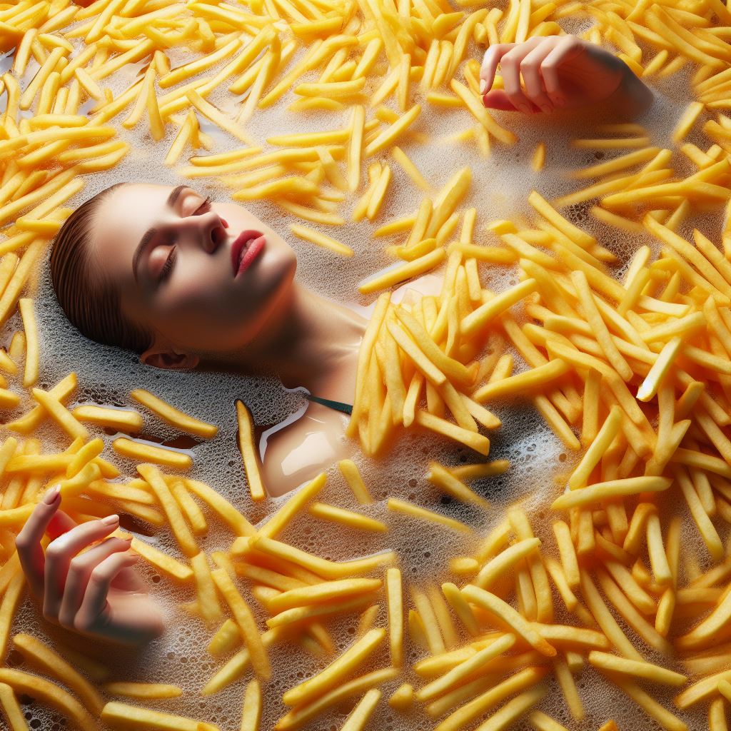 A true fan of french fries. Join now onlyfrites.com