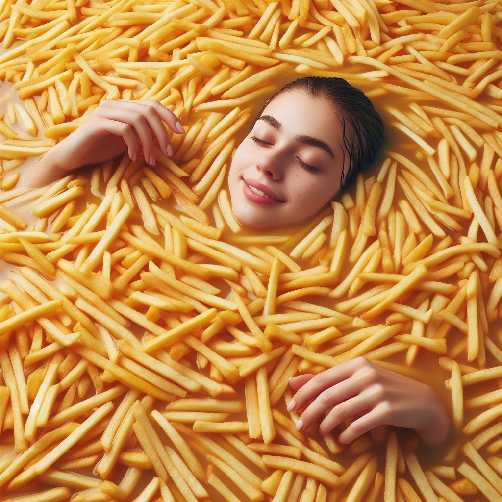 A true fan of french fries. Join now onlyfrites.com