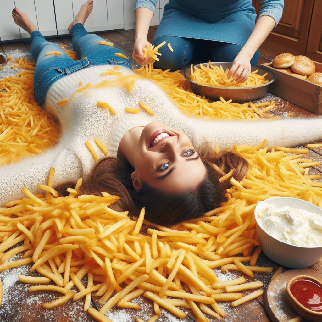 A true fan of french fries. Join now onlyfrites.com